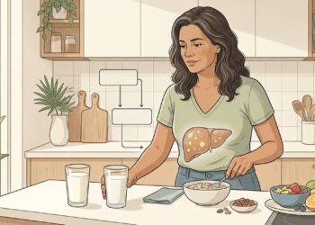 Leite integral ou leite desnatado: qual é a opção mais indicada para quem tem gordura no fígado?