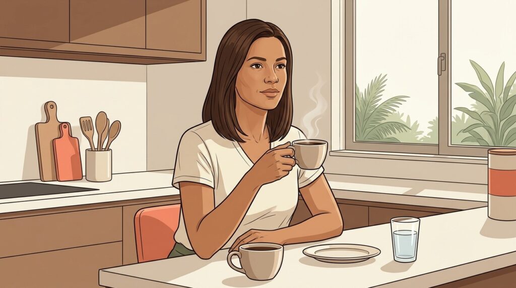 A quantidade ideal de café depende da sensibilidade individual à cafeína.