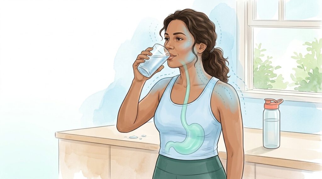 A temperatura da água é preferência pessoal, salvo em condições específicas.