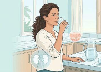 Quantos copos de água por dia é recomendado beber para cuidar da saúde dos rins e da pele em qualquer idade