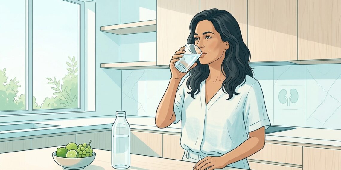 Beber pouca água durante o dia faz mal aos rins? Desidratação leve pode causar pedra e infecção
