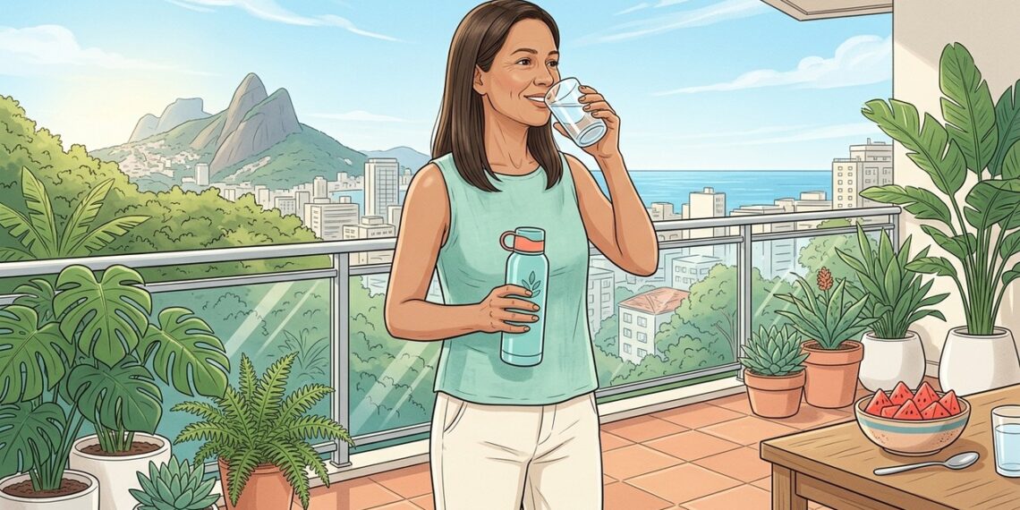 Como manter o corpo hidratado agora que a primavera chegou