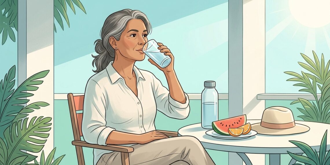 Como manter a hidratação para evitar tontura e dor de cabeça nos dias de calor?