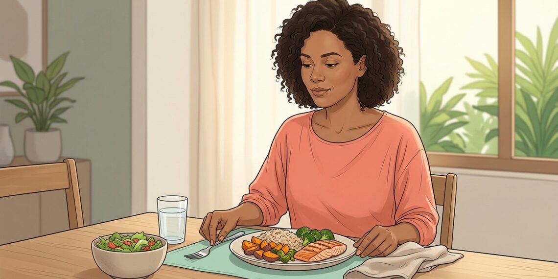 Comer devagar altera sinais de saciedade e pode influenciar a quantidade de comida ingerida na refeição