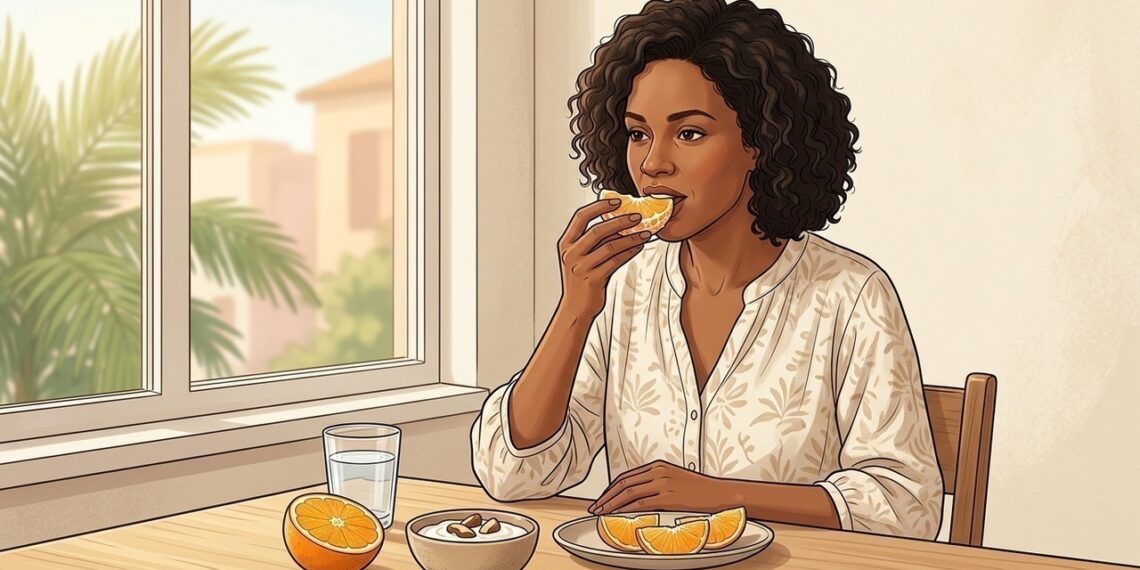 Laranja com bagaço é diferente do suco coado e faz mais pela saúde do intestino