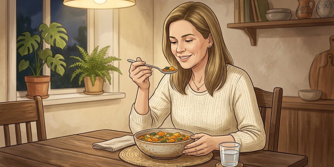 Uma sopa de legumes à noite pode melhorar sono e pressão, dizem especialistas
