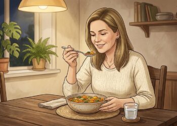 Uma sopa de legumes à noite pode melhorar sono e pressão, dizem especialistas