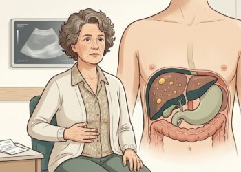 Desconforto do lado direito da barriga sem lesão aparente pode ser uma pista frequentemente esquecida de gordura no fígado