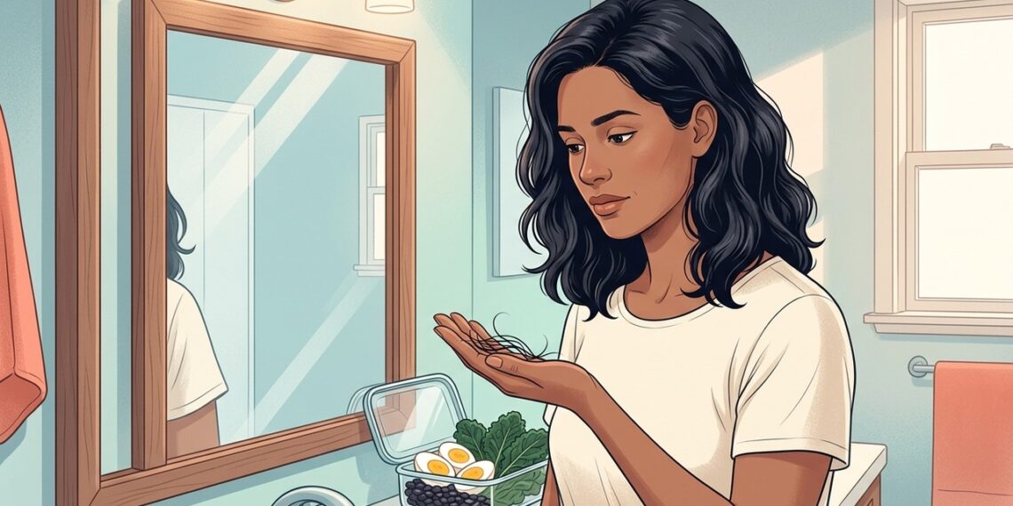 A queda de cabelo nem sempre é só genética: deficiências nutricionais também pesam
