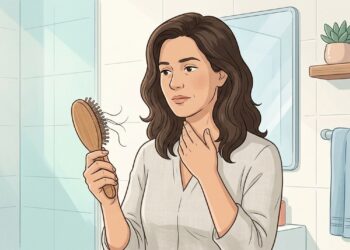 Queda de cabelo nem sempre é falta de vitamina: pode estar ligada a alterações na tireoide