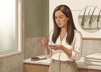 Queda de cabelo persistente nem sempre é só estresse ou alimentação