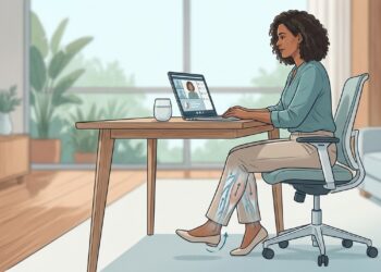 Trabalha muito tempo sentado? 3 exercícios 'invisíveis' para fazer na cadeira e evitar trombose