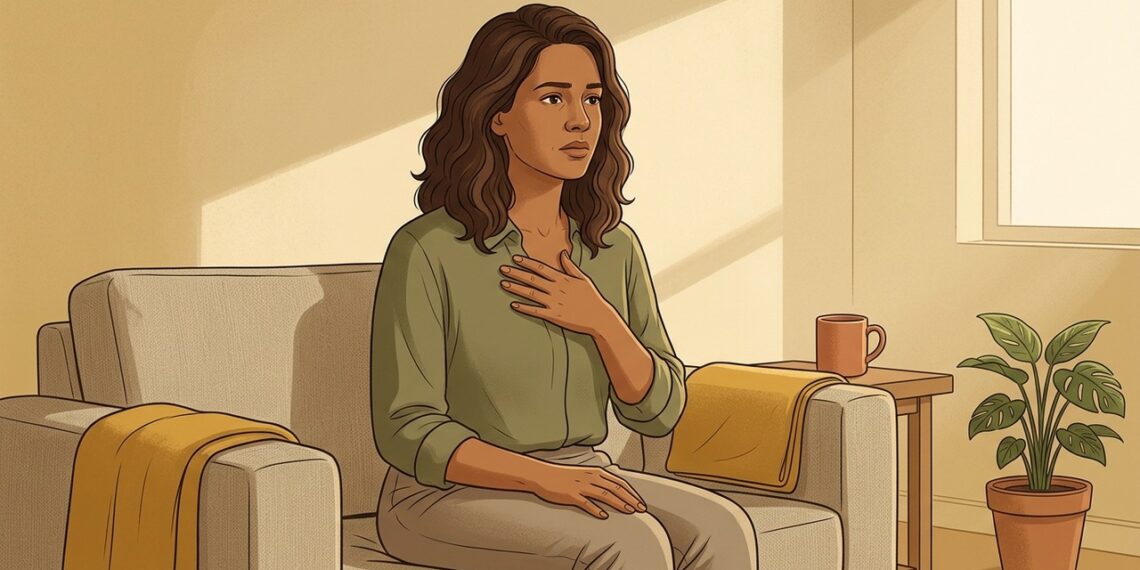Você sabia que a ansiedade também pode causar sintomas físicos?