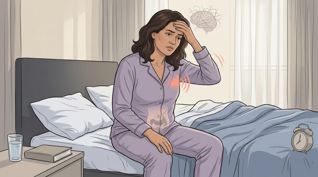 Privação de sono pode aumentar fome, estresse e dificuldade de concentração durante o dia.