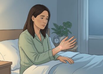 O que causa formigamento nas mãos durante a noite