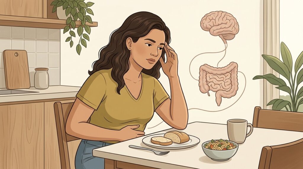 A relação entre glúten, intestino e sintomas neurológicos exige investigação antes de restrições.