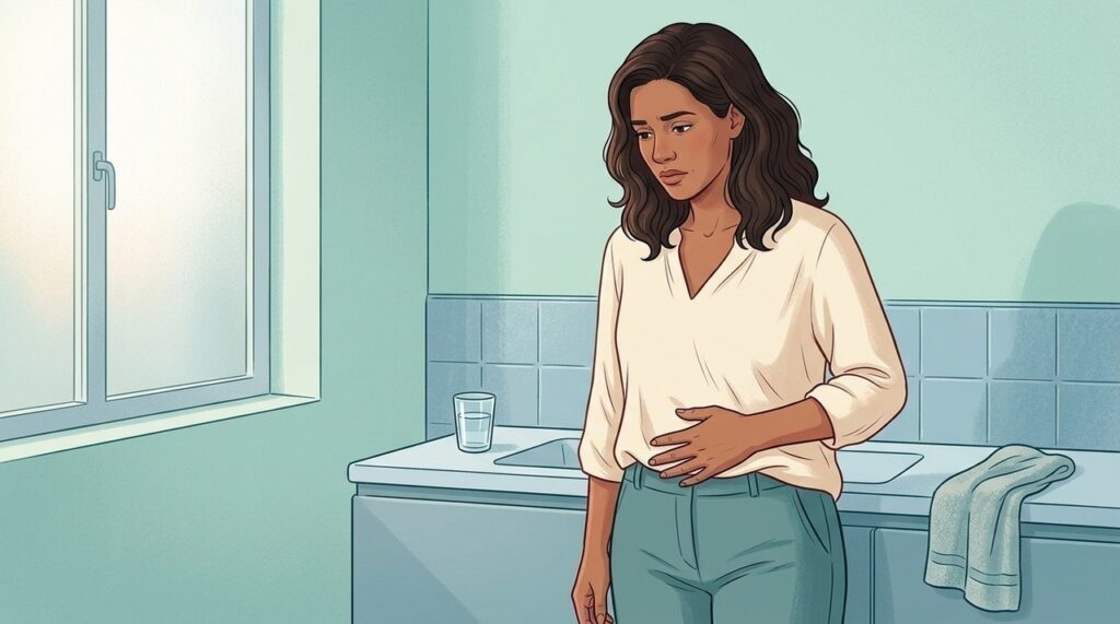 Observar sintomas associados ajuda a diferenciar causas ginecológicas, urinárias e intestinais.