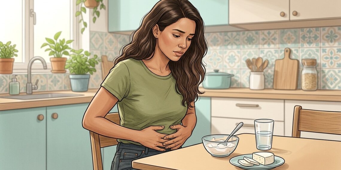 Quando a dor abdominal após laticínios sugere intolerância e quando aponta para outra causa
