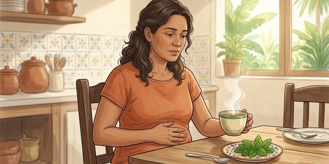 A melhor planta para auxiliar a digestão e reduzir a sensação de estufamento naturalmente