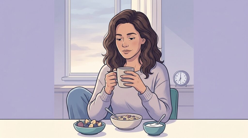 Noites curtas também podem aumentar fome e preferência por alimentos mais calóricos.