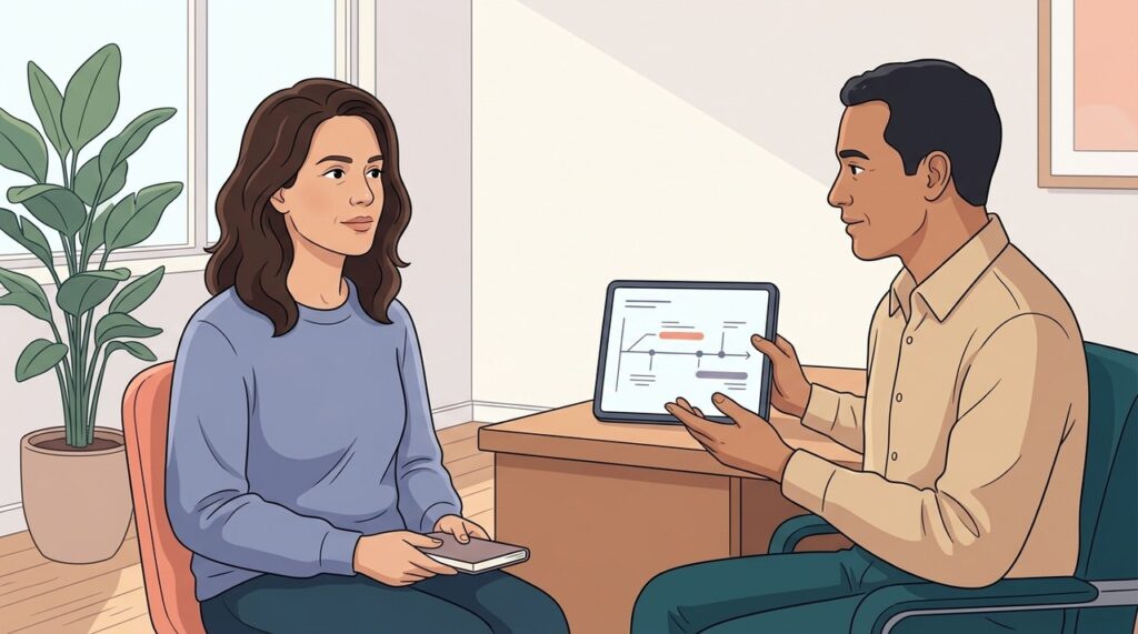 Interromper o tratamento sem orientação pode favorecer o retorno dos sintomas.