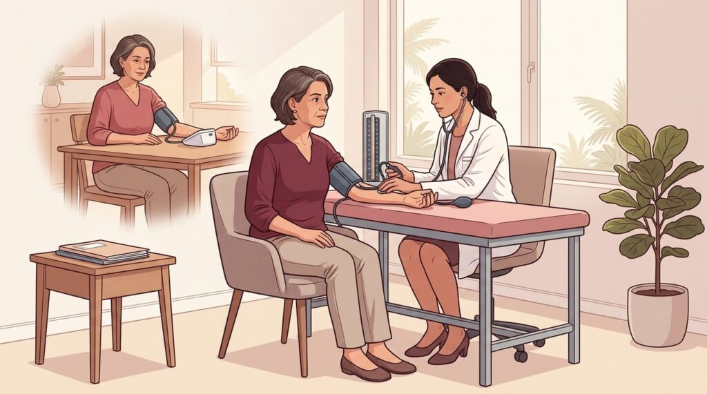 O efeito do avental branco explica diferenças entre consultório e casa.