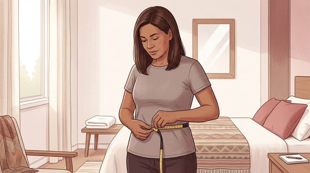 A circunferência abdominal revela riscos metabólicos que o peso isolado pode esconder.