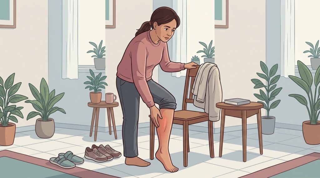 Dor persistente com assimetria entre as pernas merece avaliação para trombose.