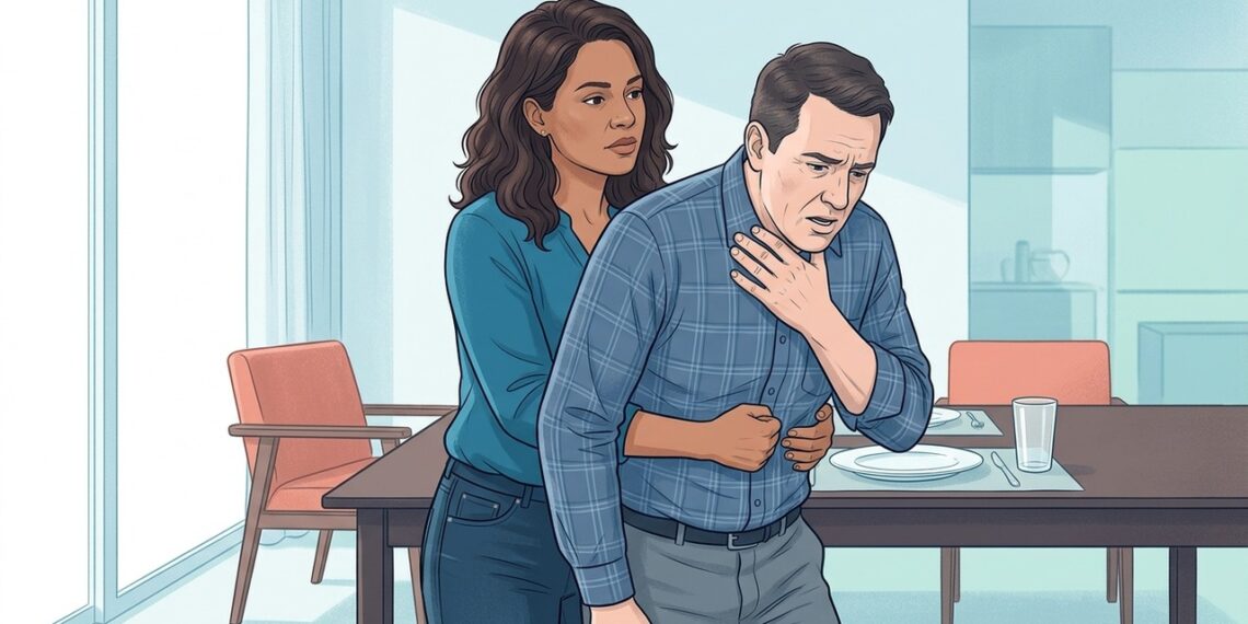 O que fazer diante de um engasgo e quais atitudes podem piorar a situação