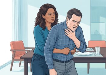 O que fazer diante de um engasgo e quais atitudes podem piorar a situação
