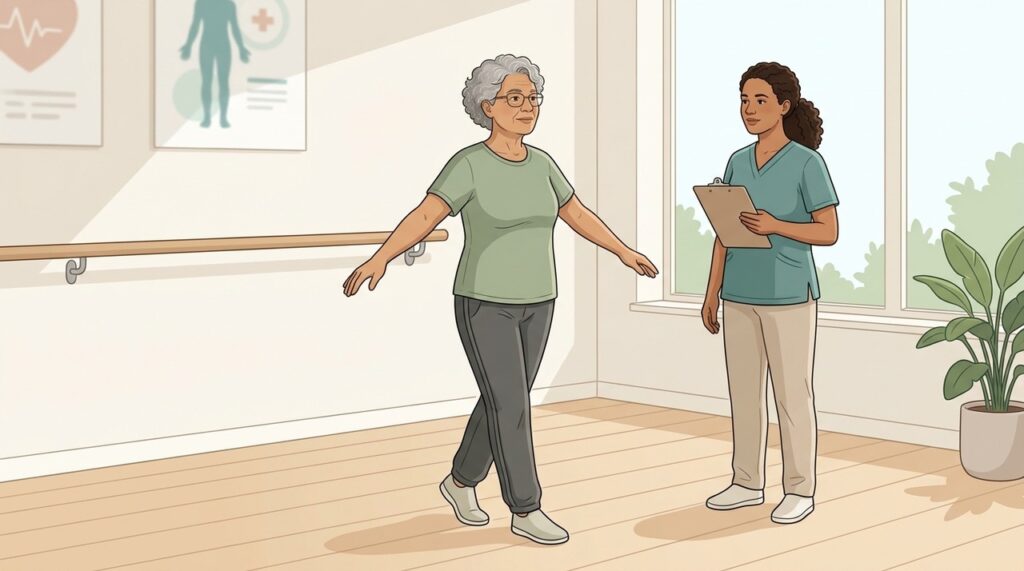 Treino vestibular pode mudar como o corpo usa diferentes sinais para manter estabilidade.