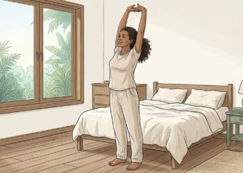Alongar o corpo por 10 minutos ao acordar: para que serve e por que faz diferença na manhã