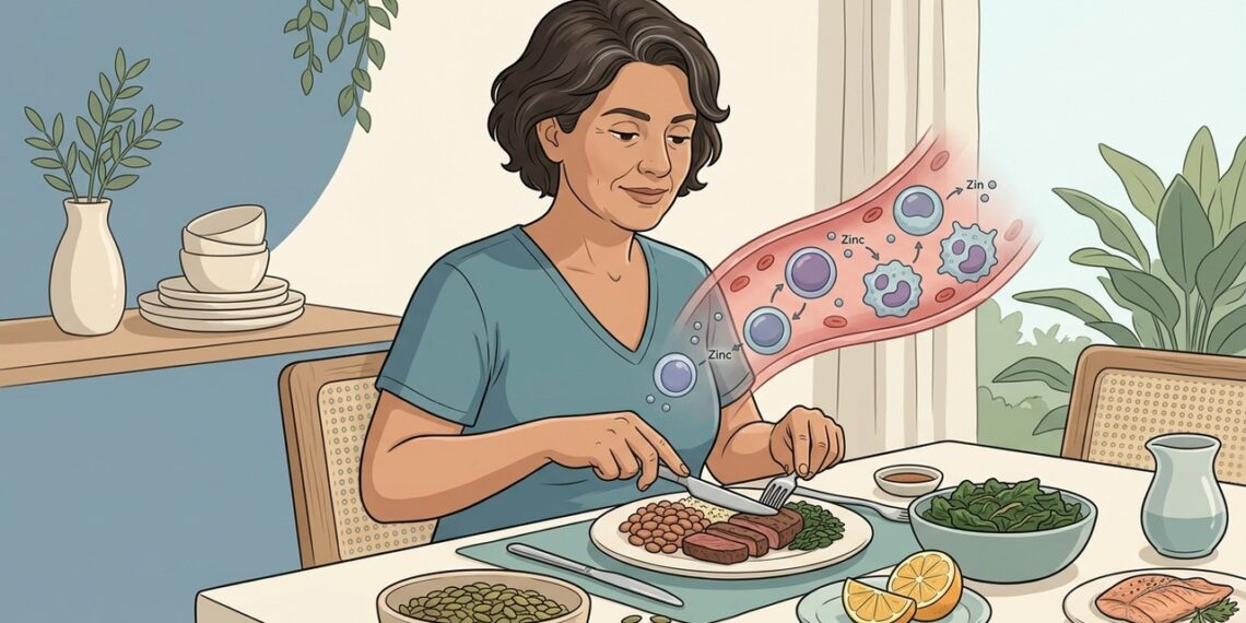A queda de imunidade em adultos e idosos não vem apenas de pouca vitamina C, mas também da falta de zinco, que participa da produção das células de defesa
