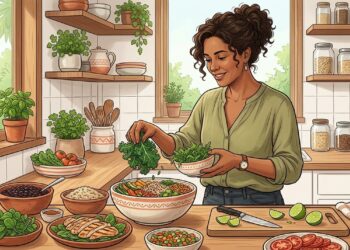 Incluir vegetais folhosos verde-escuros nas refeições ajuda a atingir a meta diária de folato, magnésio e vitamina K