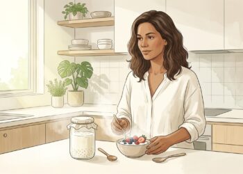 Iogurte natural e kefir: como os probióticos fortalecem a microbiota intestinal