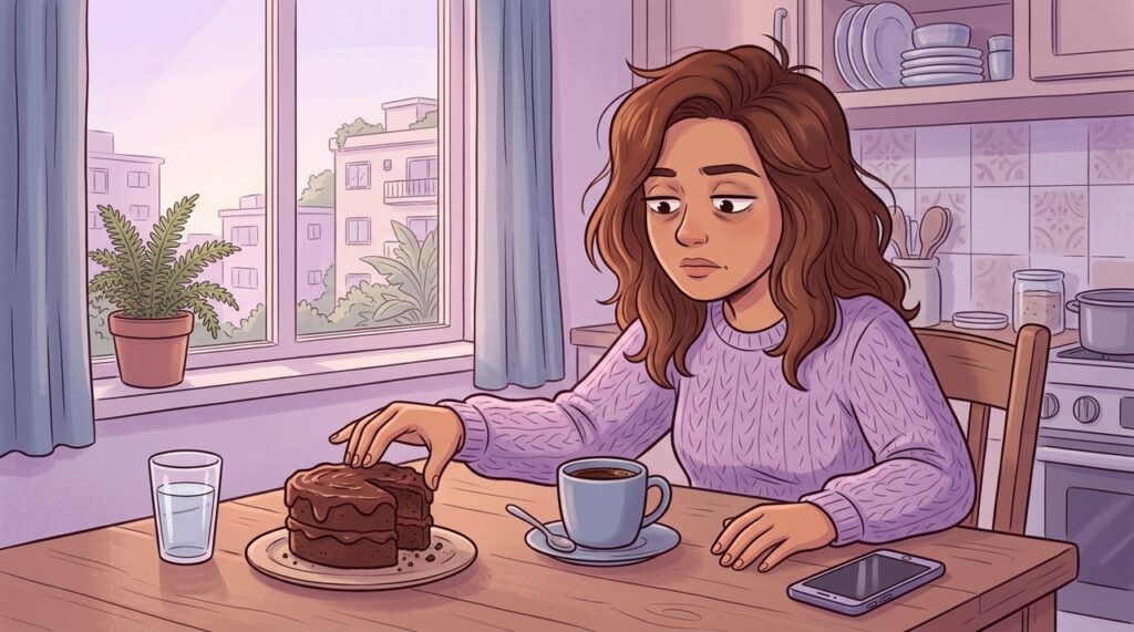 Depois de uma noite ruim, fome e desejo por açúcar podem ficar mais difíceis de controlar.