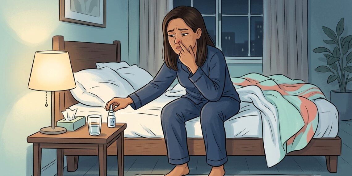 O nariz entupido que nunca desentope não se deve apenas à alergia, mas sim na maioria ao uso prolongado do próprio descongestionante nasal