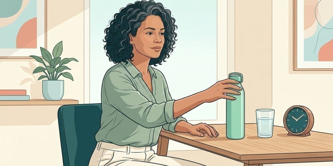 Beber mais água ao longo do dia é um hábito simples que pode reduzir infecções urinárias de repetição