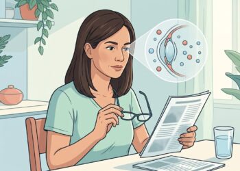 Visão embaçada sem cansaço nos olhos pode ser um sinal frequentemente esquecido de diabetes