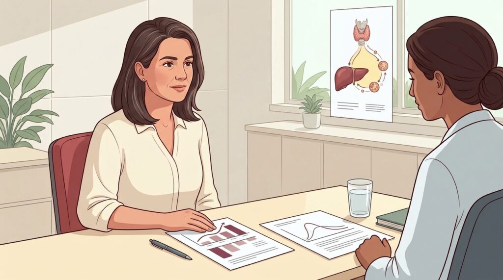 Tireoide lenta pode alterar o metabolismo das gorduras e aumentar o LDL.