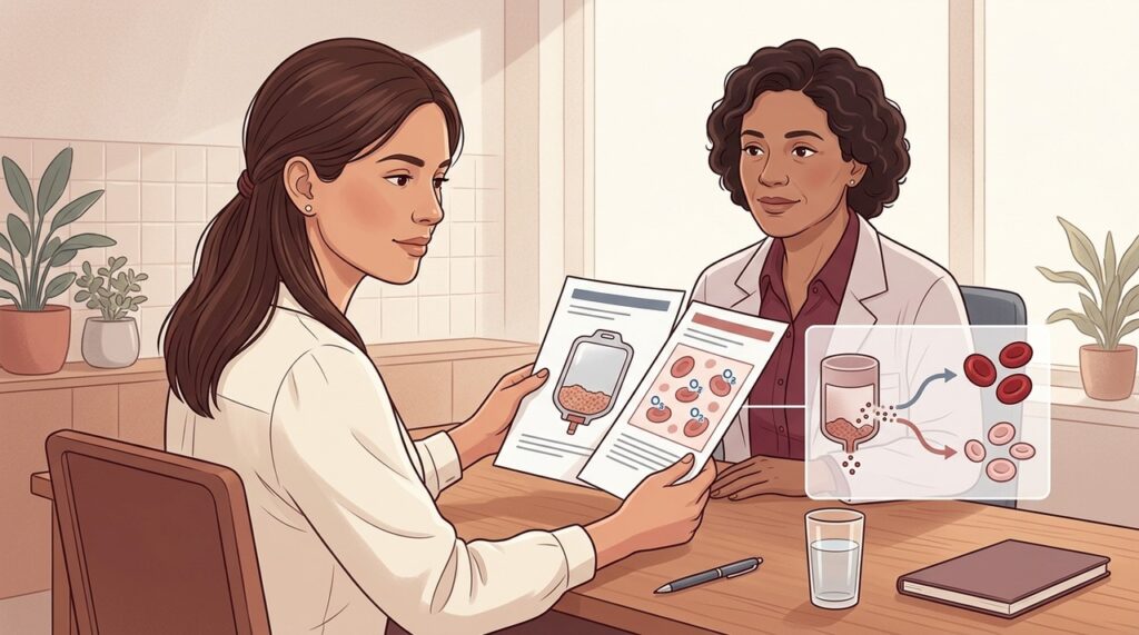 Deficiência de ferro pode existir por meses antes de evoluir para anemia.