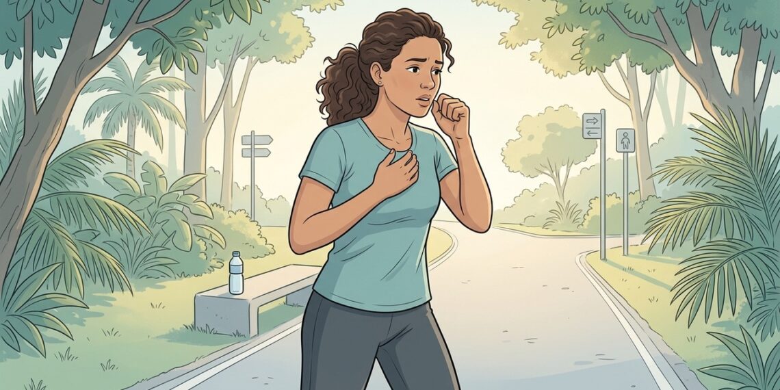 Tosse aparece quando você corre ou faz exercício? Existe uma causa respiratória específica
