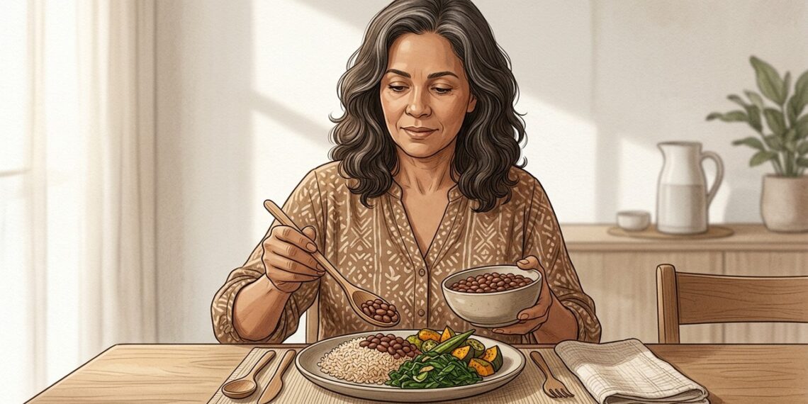 Feijão com arroz integral no almoço: a receita brasileira que ajuda no controle do diabetes tipo 2