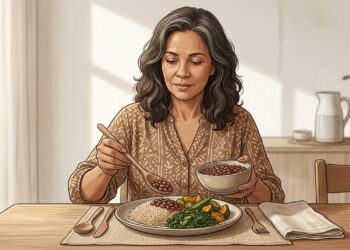 Feijão com arroz integral no almoço: a receita brasileira que ajuda no controle do diabetes tipo 2