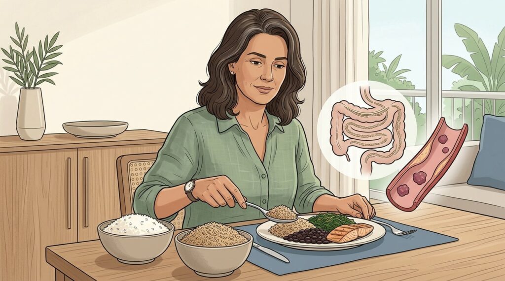 A troca pelo integral ajuda, mas o controle do colesterol depende da alimentação completa.