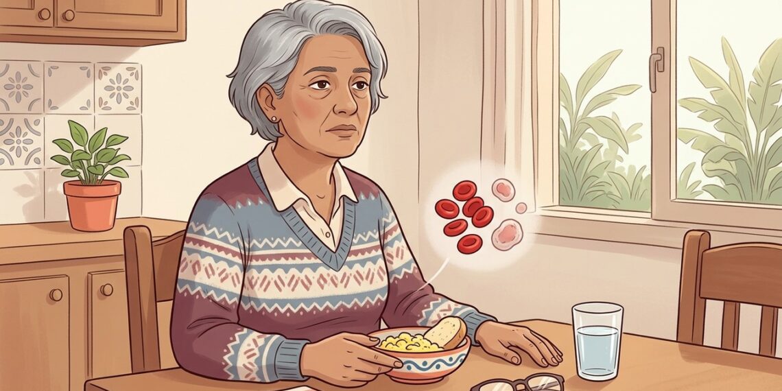 A anemia em adultos e idosos não se explica apenas pela falta de ferro, mas também pela carência de vitamina B12, essencial para a formação das células do sangue
