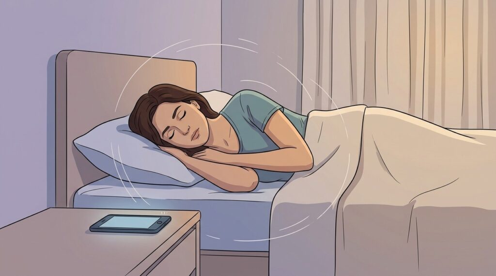 Checar o celular durante despertares breves pode prolongar o tempo acordado à noite.