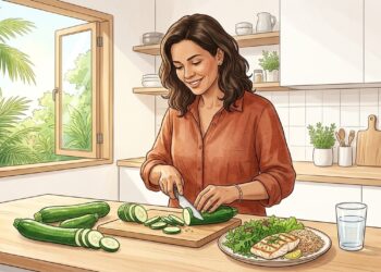 Abobrinha é pobre em calorias, mas oferece potássio e água em quantidade relevante para o equilíbrio corporal