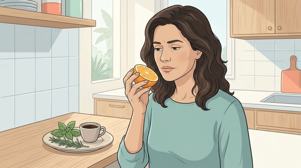 Anosmia persistente merece investigação mesmo sem congestão ou sintomas de resfriado.