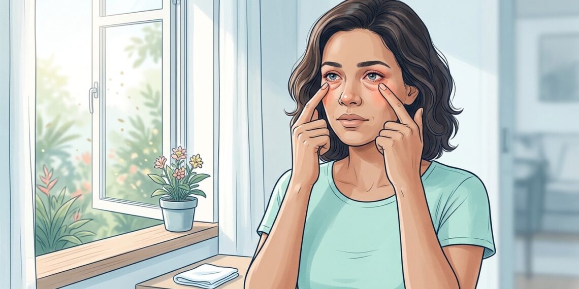 Olho coçando e vermelho: como saber se é conjuntivite alérgica (e o que nunca pingar)